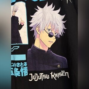 Jujutsu Kaisen Crunchyroll Anime Black Graphic Tee Size XL Shirt Unisex Top